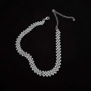 Full Rhinestone Necklace Necklace Clavicle Chain Necklace Fashion Necklace