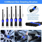 26Pcs Car Detailing Brush Set Drill Not Include