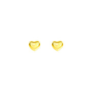 Ear-caring Peach Heart Three-dimensional Ear Rings