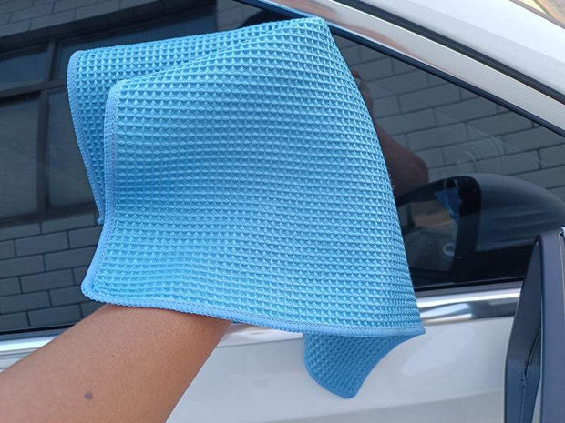 Pineapple Plaid Absorbent Car Towel Car Glass Cleaning Cloth Square Scarf